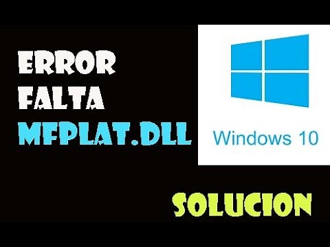 How to Fix MFPlat dll is missing error in windows 10/8/7 I SOLUTION 2021