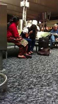 LHR - girl puking her guts out