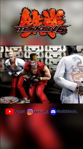 Law Betrays Paul & Steve😳 | Law's Ending #tekken #shorts #gaming #tekken8 #tekken6