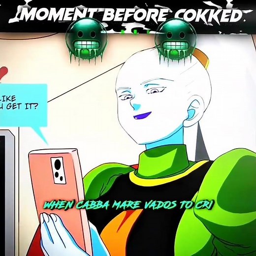 When cabba Make vados cried #shorts #viral #dragonball