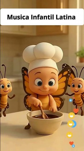 Mariposita está en la cocina 🦋 Video animado infantil 👶