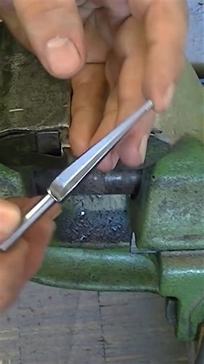 making a reed-seat cutter for bagpipes