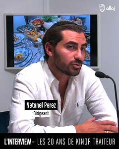 Pour les 20 ans de Kinor, Netanel nous explique pourquoi faire appel aux services de Kinor c'est éviter les galères, choisir une salle, un décorateur et bien d'autres services. www.kinor-traiteur.com Production Alloj le live Journaliste : Eric Hassoun Réalisateur : Ruben Lifschitz | Alloj