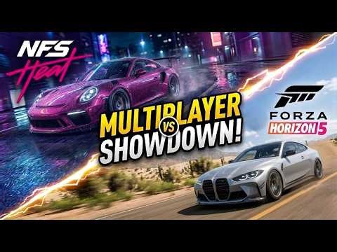 Forza Horizan 5 and NFS Heat Multiplayer LIVE අද සෙට් වෙලා ගහමු! #sinhalagameplay