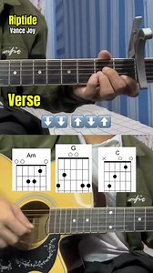 Riptide - Easy Guitar Chords tutorial for beginners | Verse | Shortvideo #reelsvideoシ | Gitaristang Teacher TV