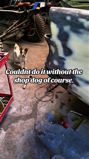 Snowball effect. was supposed to just do the firewall.. 😅🤦‍♂️ #restomod #hotrod #trifive #belair