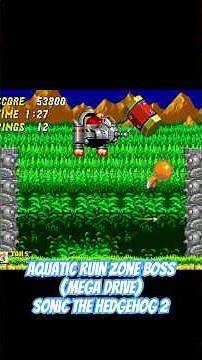 Aquatic Ruin Zone Boss in Sonic The Hedgehog 2 #megadrive #challenge #sega #sonicshorts