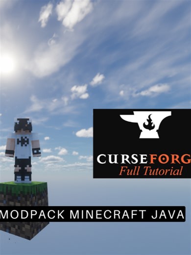 Cara Pasang Modpack One Block Horor di Minecraft Java