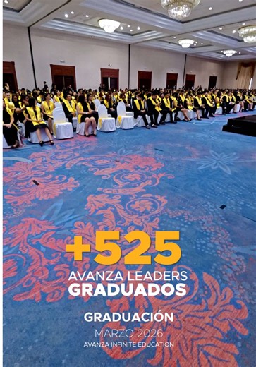 🎓 Primera generación de Avanza Leaders 2026. Hace 11 años comenzamos con 40 estudiantes. Hoy somos una comunidad de más de 3000 estudiantes activos que creen en nuestra metodología para crecer profesionalmente. 🚀 Hoy celebramos a 550 graduados que decidieron no quedarse donde estaban y apostaron por su futuro. Hoy celebramos a nuestros Avanza Leaders. 💛 🎓 Di YO si quieres estar en la siguiente graduación 👇🔥 #fyp #elsalvador🇸🇻 #parati #YoSoyAvanza