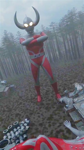 POV Alien baltan against ultra mother and father #pov #alienbaltan #ultrafather #ultramother #shorts