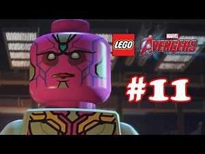 LEGO Marvel's Avengers (Game Walkthrough Part 11) - The Vision is Worthy