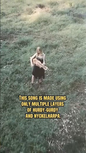 A song made of layers #hurdygurdy & #nyckelharpa 🥹✨