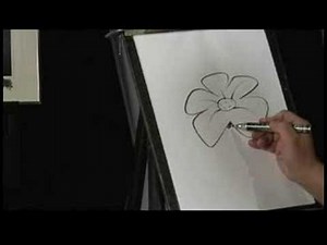 How to Draw : How to Draw a Flower