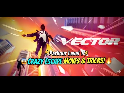 Can You Escape the City? | Vector Downtown Level 1 Gameplay😱