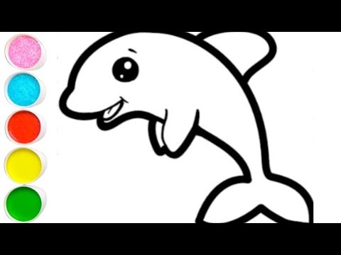 How to draw a shark drawing and coloring for kids and toddler's.