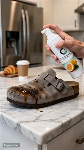 an easyway to clean white shoes at home