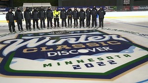 Target Field ice build
