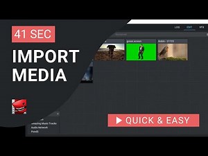 Lightworks Tutorial: How to Import Media in Lightworks