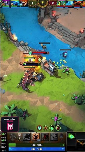 Primal Beast wins the 1v1… Necro stood NO chance 😤💥 #dota2