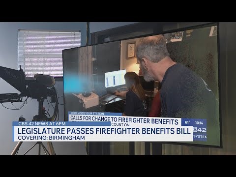 Firefighter Parkison's disability bill passes Alabama Legislature after CBS 42 report