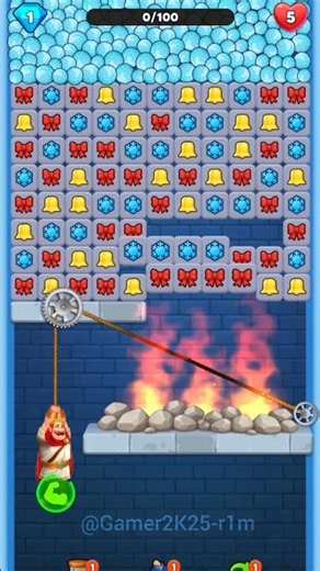 99% Players Fail This Fire & Water Puzzle! 🔥💧#cartoon