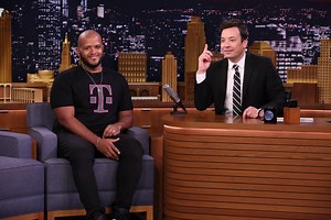 #MyAwkwardTexts and family go together well. Had fun doing these with T-Mobile! | Jimmy Fallon