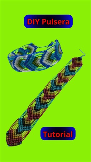 ¿Cómo Hacer una Pulsera Macramé de Dos Caras en Casa?