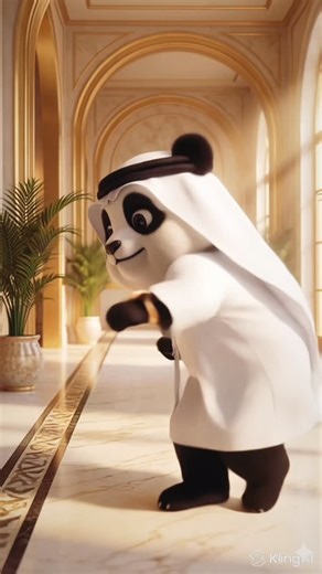 Panda 22 on Instagram: "I might be late to the trend party, but my moves are still fire.🔥 Better late than never, right?🐼 . . . Baby panda, dance moves, following the trend #babypanda #dhurandhar #danceingpanda #panda22 #trend"