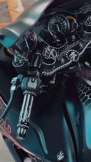 #LightRoseGold x Nina | Custom Suzuki Hayabusa #shorts