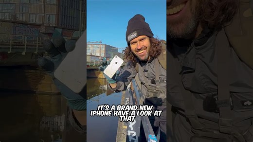 I found an old iPhone in a river! 😲