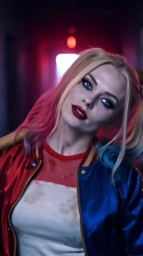 She Smiled… Then the Lights Flickered #shorts #horror #creepy #scary #darkvibes #harleyquinn