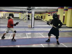 HEMA Longsword Vs Poleaxe Sparring | Fighting with an unfair advantage