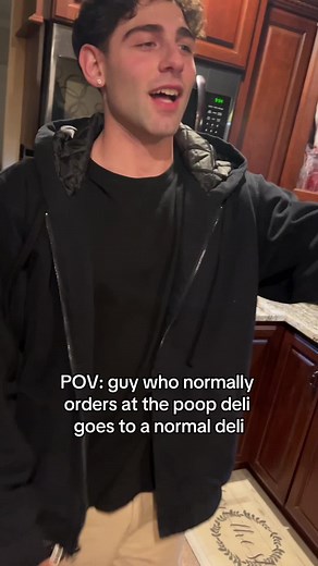 Guy who is use to ordering at the poop deli #deli #nydeli #skit #bagels #breakfast nycity