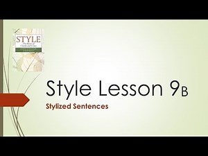 Stylized Sentences
