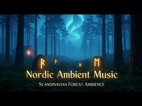 Scandinavian Forest Instrumental | Nordic Ambient Music for Calm Mind & Sleep 🌲🌙