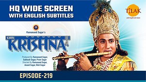 Anirudh and Usha reach the shiv temple in disguise | Shree Krishna | Episode 219 Usha gets a nightmare, in which she sees her father executing Anirudh. She wakes up in fear. Anirudh consoles her. Usha tells Anirudh about Chitralekha's plan for them, based on which they leave for Dwarka on the pretext of going to the Shiva temple. Banasur allows Chitralekha to take Usha to the Shiva temple and asks her to bring his daughter back to the palace. Banasur is suspicious of Chitralekha and believes tha