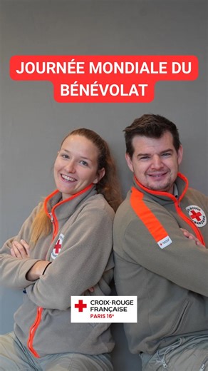 📣JOURNÉE MONDIALE DU BÉNÉVOLAT Aujourd’hui, nous prenons le temps de dire MERCI aux 266 bénévoles de notre unité locale engagés chaque jour pour venir en aide aux personnes dans le besoin ❤️ Découvrez le témoignage d’Amélie et Antoine pour en savoir plus sur leur engagement bénévole ! C’est grâce à vous que tout est possible 🔥 👉Pour nous rejoindre : benevolat.paris16@croix-rouge.fr #benevolat #croixrougefrançaise #croixrouge #secours #social #maraude #formation #benevole #journeemondialeduben