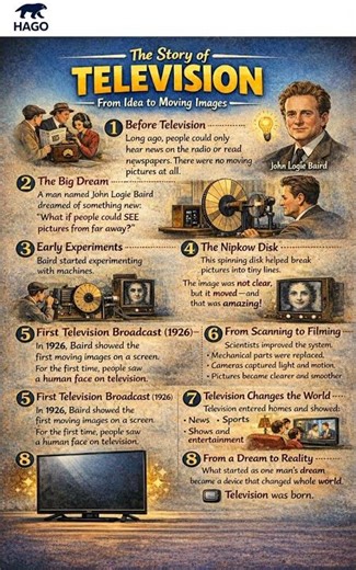 The Story of Television: From Idea to Moving Images