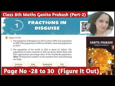 Fraction In Disguise Class 8 Maths Ganita Prakash | Chapter -1 | Figure It out Page No 28 to 30