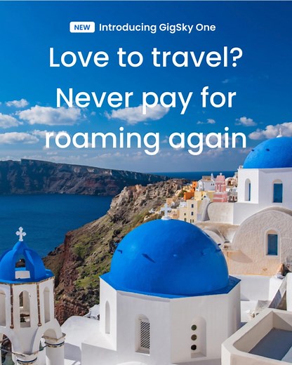 One eSIM subscription, generous data, global reach - built for people who move and expect their data to keep up. | GigSky | Facebook