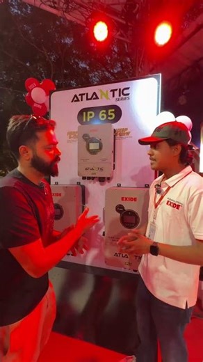 Exide at the PakWheels Karachi AutoShow 2025, showcasing its new inverters.