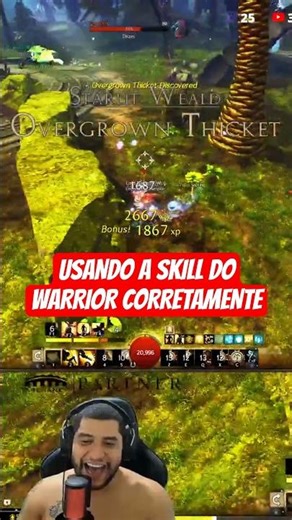 USANDO A SKILL DO WARRIOR CORRETAMENTE #guildwars2 #mmorpg