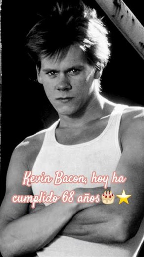 On 7/8/1958, 80s star Kevin Bacon was born; today he turns 68🎂⭐️