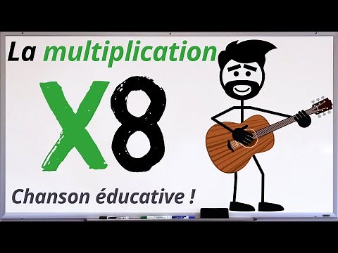 Table de 8 – Chanson pour apprendre la multiplication !