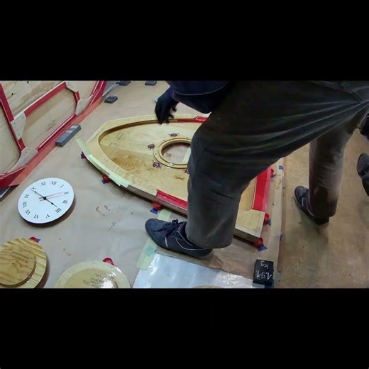 Building Phi^Phi2: o-ring groove was finished. #woodenyacht #setka #setkacup #o-ring #epoxyresin