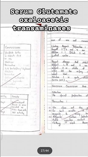 SGPT test | aspartate transaminases| SGPT test determination #easy #mlt #bscmlt #practical