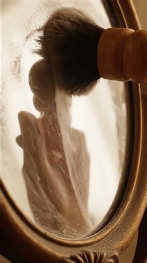 Satisfying ASMR Cleaning — Mirror Reveal