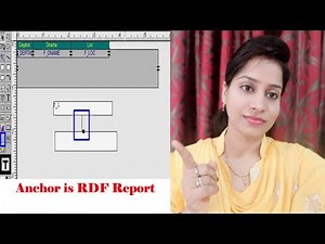 Anchor is RDF Report