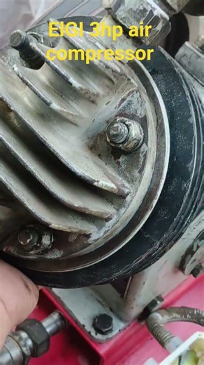 3hp ElGI Air compressor testing #aircompressor #elgi #electrical #best #shorts