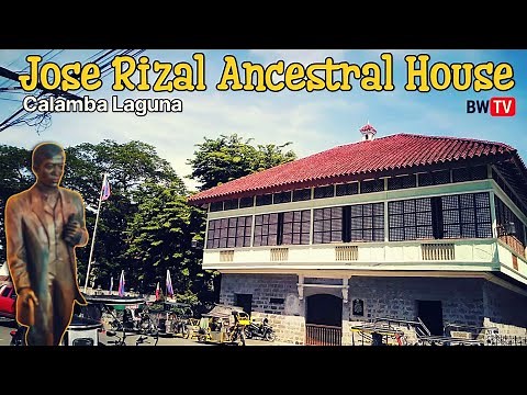 Jose Rizal Ancestral House Tour.